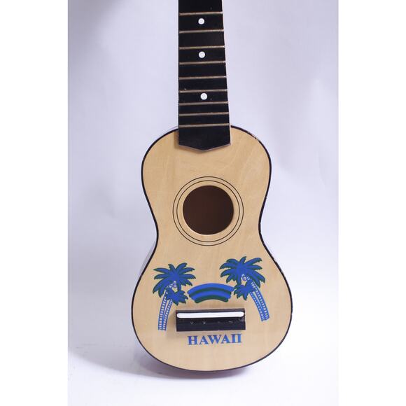 Hawaii Ukulele without Strings, Musical Instrument, 19 inches, Tropical Design - Picture 2 of 3